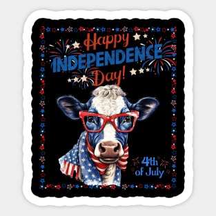 4th of july Sticker